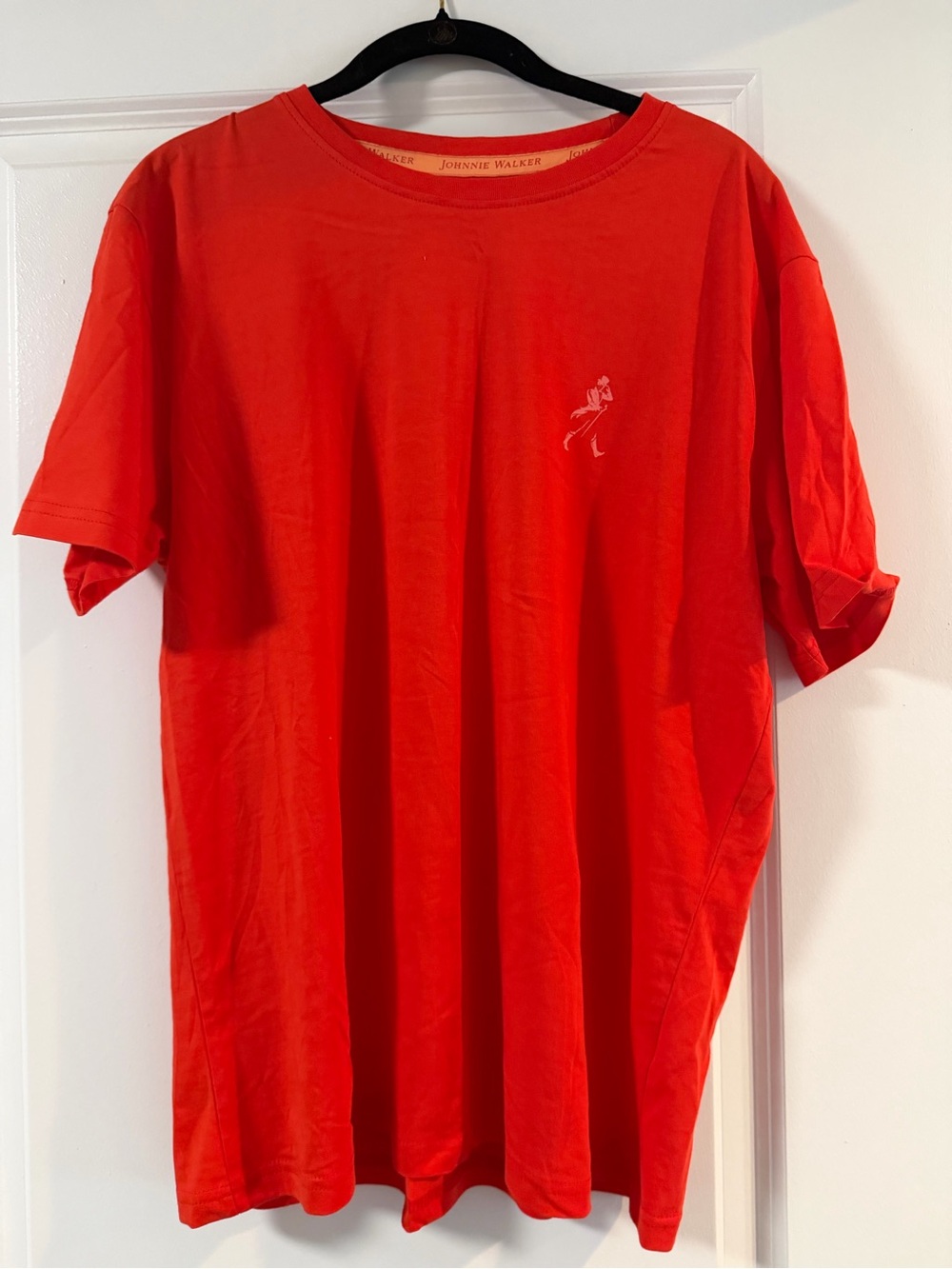 NWOT Johnnie Walker Scotch - Men’s Red Crewneck T-Shirt